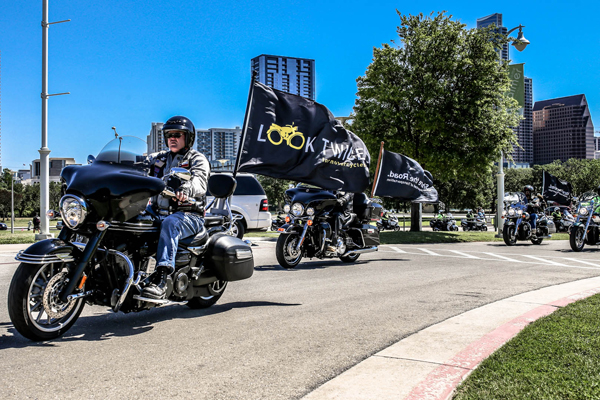 The Texas Department of Transportation (TxDOT) is asking motorists to be extra aware of motorcycles this month on the highways and byways of Texas. Photo: TxDOT