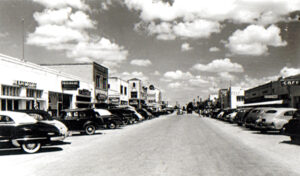 Main Street La Feria looking north in the late 1940’s