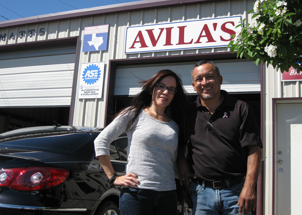 Julio and Letty Avila welcome questions about preventive maintenance. Photo: Bill Keltner/LFN