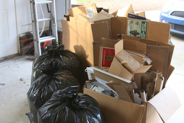 The trash generated by the average American household jumps by 25 percent during the holidays, but with some planning before shopping, that doesn’t have to be the case. Photo: Jarrett Campbell/Flickr.