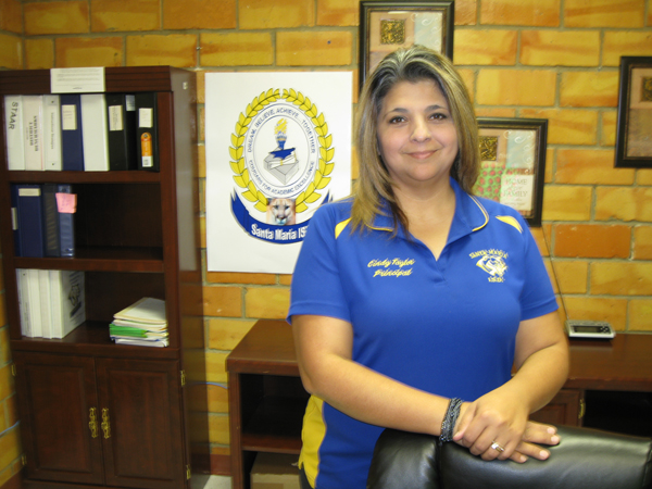 Cindy Taylor, Santa Maria’s  School Principal with a mission.