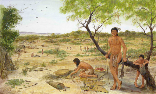 Coahuiltecans were small roving bands of natives thought to have lived in the South Texas plains for thousands of years.