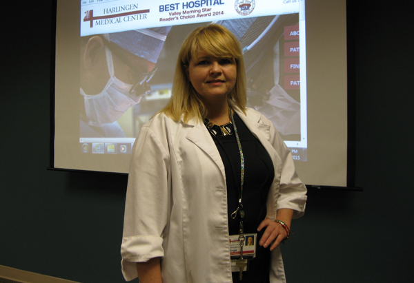 Ginger Cunningham, RN, lectures on advances in Stroke and Trauma care.
