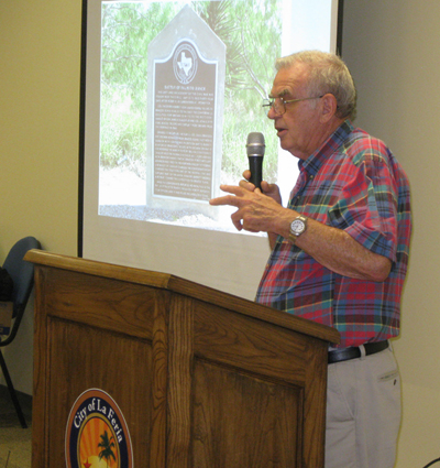 Norman Rozeff, South Texas Historian lectures on cotton and the U.S. Civil War.