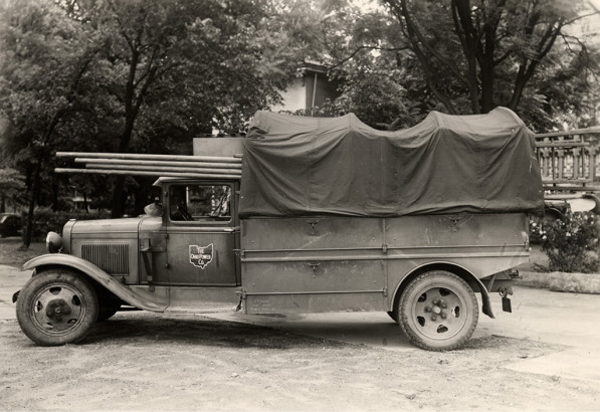 1930 Central Power and Light Line Truck. Photo: AEP