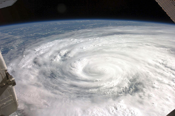 A satellite image captures the spiral bands of Hurricane Ike, which hit Galveston in 2008. Hurricane season is here, and the Texas Department of Public Safety is encouraging residents to be prepared. Historically, the most active months for storms are August and September. Photo: NASA.