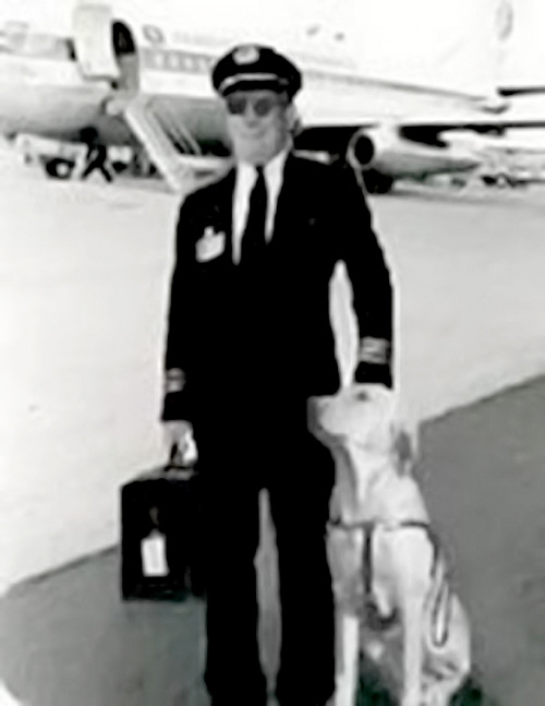 The Pilot and the Seeing Eye Dog | La Feria News