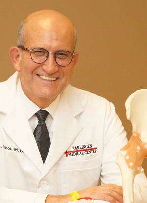 Dr. Jose Cobos serves as an Orthopedic Surgeon at the Orthopedic Center at Harlingen Medical Center, which was recently recognized as a “high-performer” for knee replacement surgery in U.S. News Media & World Report’s 2016-2017 “Best Hospitals” listings. Photos: HMC