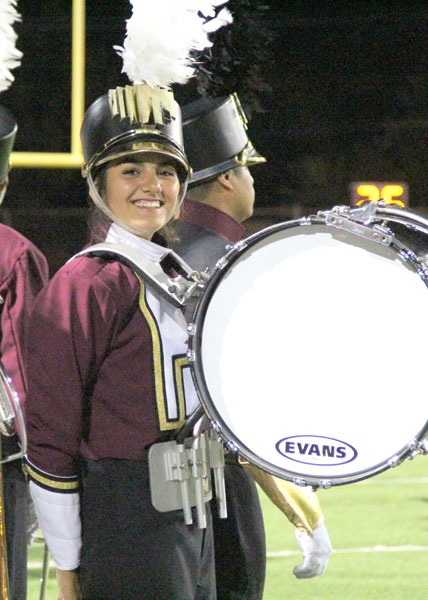 Isabel Prado - member of the Mighty Lion Band!