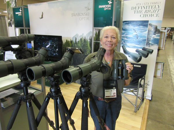 Exhibition of telescopes for advanced birders.