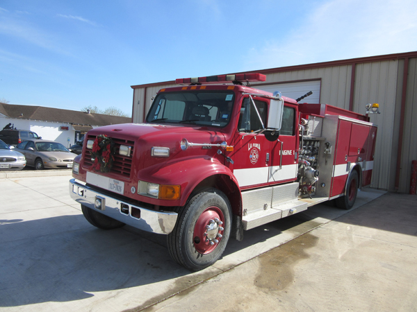 La Feria Fire Department ready to roll when called.